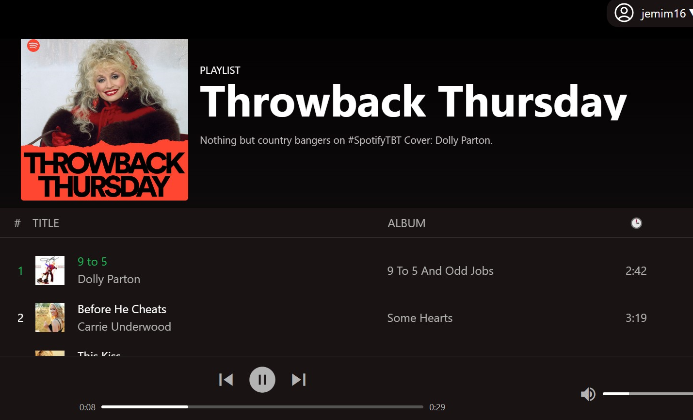 Spotify Clone screenshot